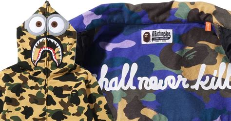 bape down jacket replica|are bape clothes real.